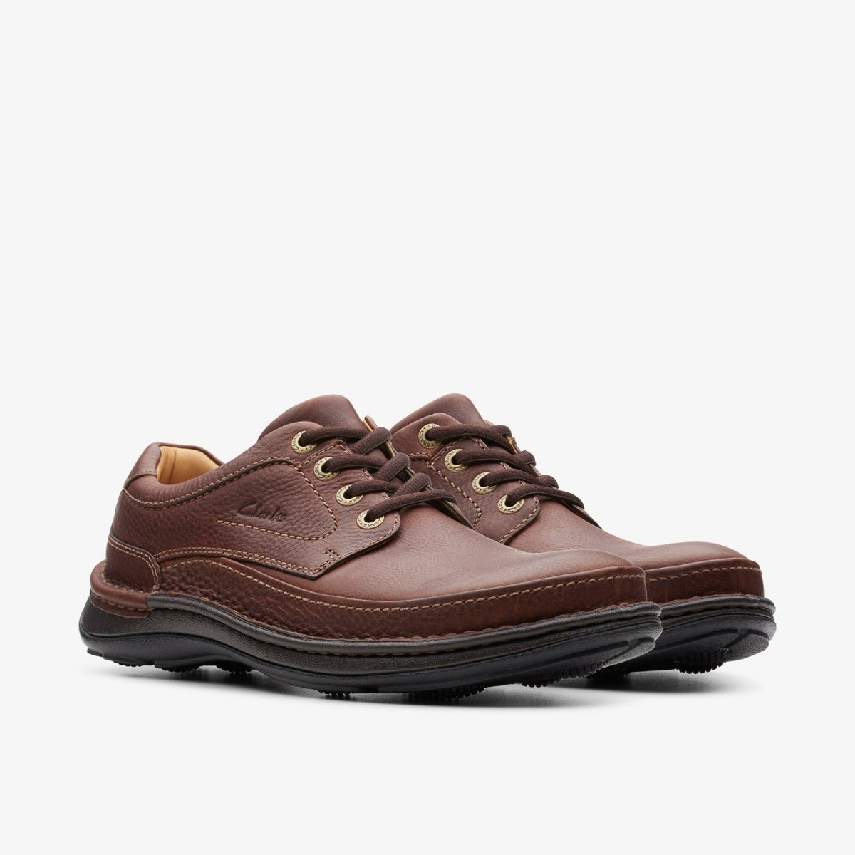 Clarks Smart Buy / Nature Three Mahogany Leather