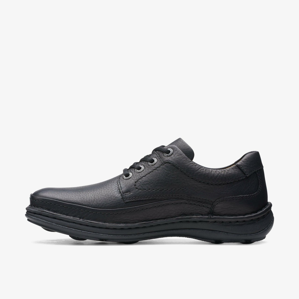Clarks Recommended / Nature Three Black Leather