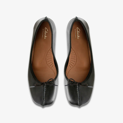 Clarks Hot Sale / Freckle Ice Black Leather