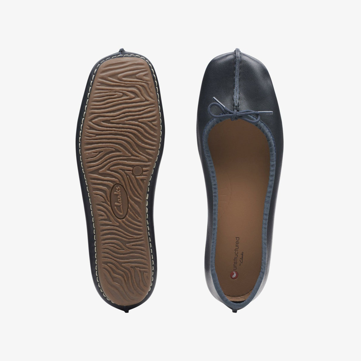 Clarks Signature / Freckle Ice Navy Leather