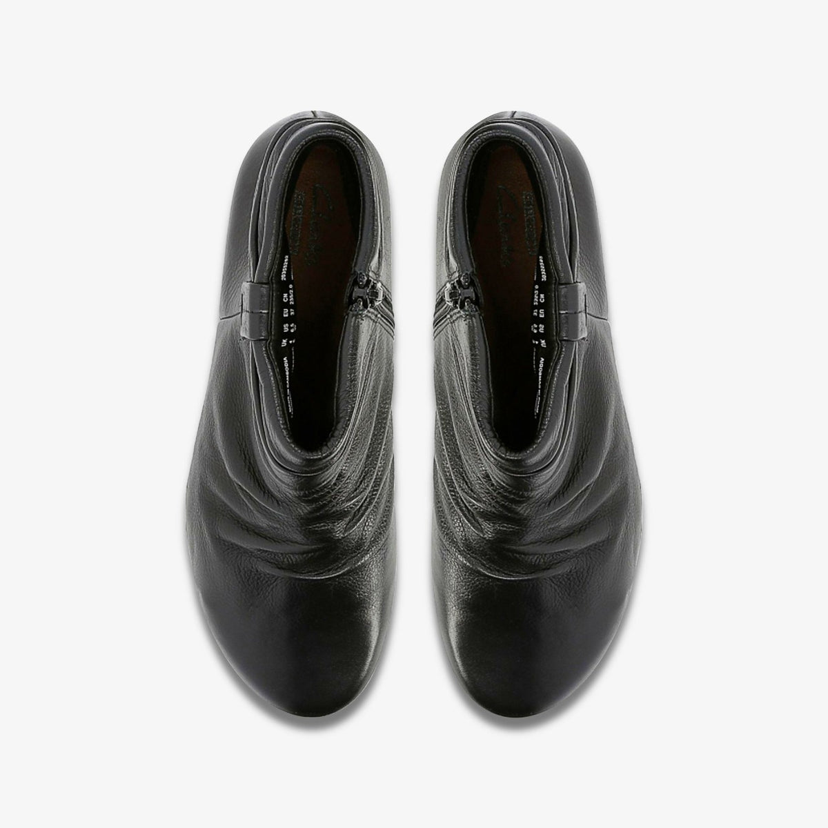 Clarks Best Seller / Matron Ella Ankle Boot Black Leather