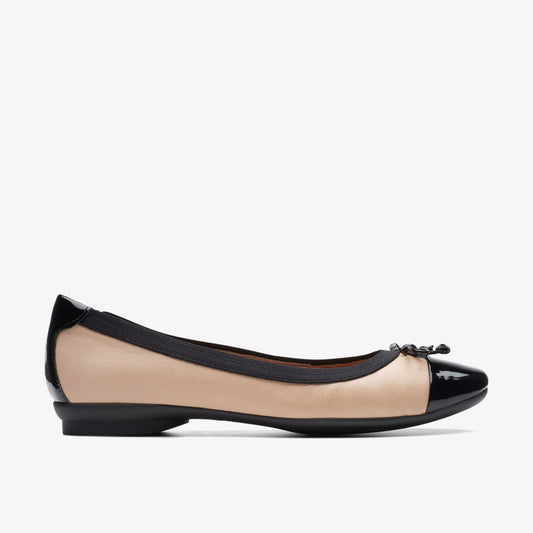 Clarks Featured / Candra Glow Praline Leather