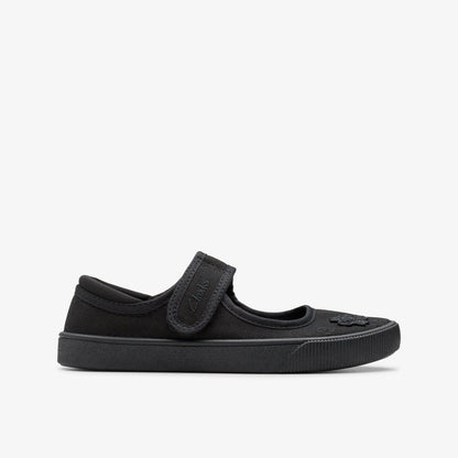 Clarks Trusted / Hopper Go Black Fabric