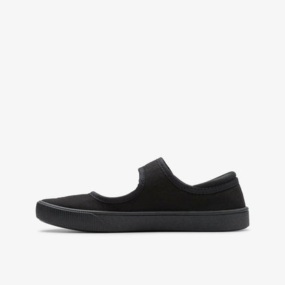 Clarks Trusted / Hopper Go Black Fabric