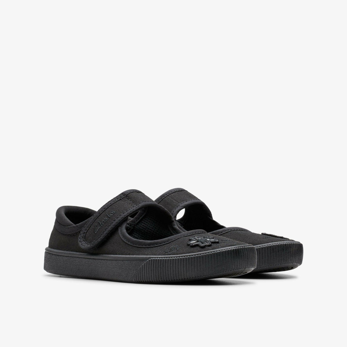 Clarks Trusted / Hopper Go Black Fabric