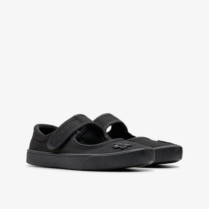Clarks Trusted / Hopper Go Black Fabric