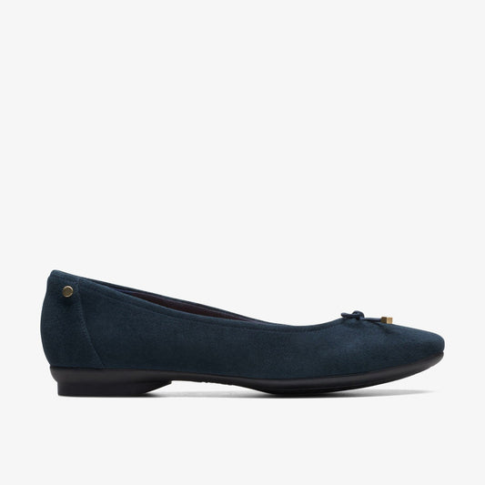 Clarks Featured / Candra Light Navy Suede