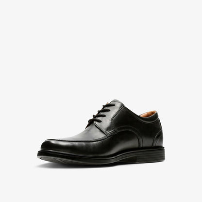 Clarks Classic / Un Aldric Park Black Leather