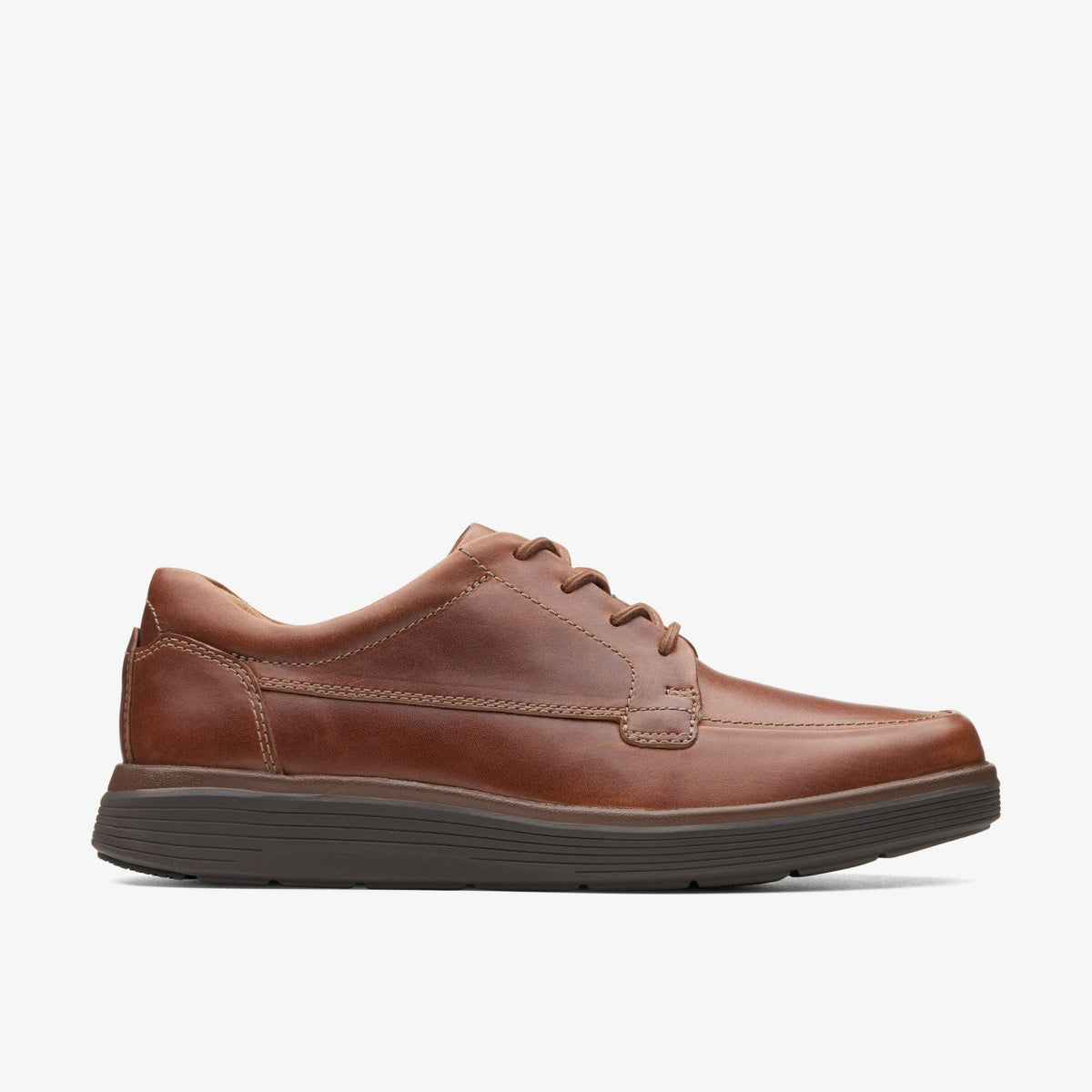 Clarks Best Seller / Un Abode Ease Dark Tan Leather