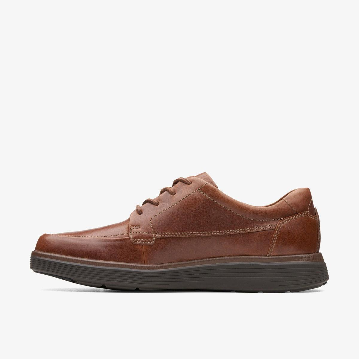 Clarks Best Seller / Un Abode Ease Dark Tan Leather