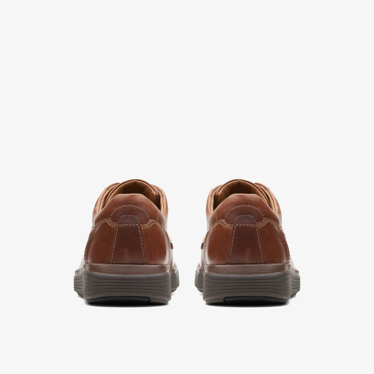 Clarks Best Seller / Un Abode Ease Dark Tan Leather