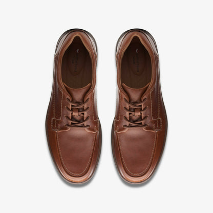 Clarks Best Seller / Un Abode Ease Dark Tan Leather