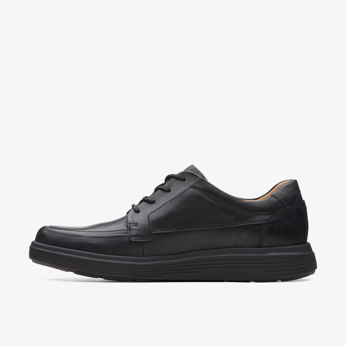 Clarks Value / Un Abode Ease Black Leather