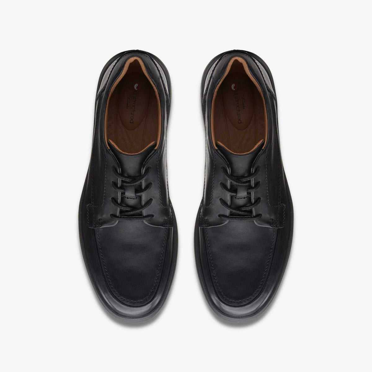 Clarks Value / Un Abode Ease Black Leather