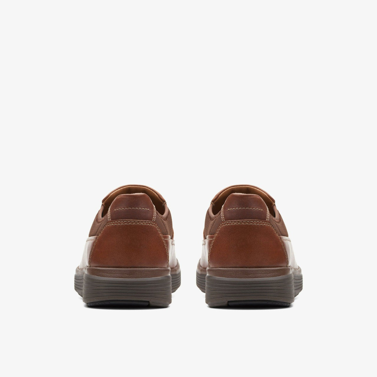 Clarks Special Offer / Un Abode Go Loafer Dark Tan Leather