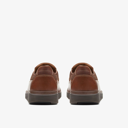 Clarks Special Offer / Un Abode Go Loafer Dark Tan Leather