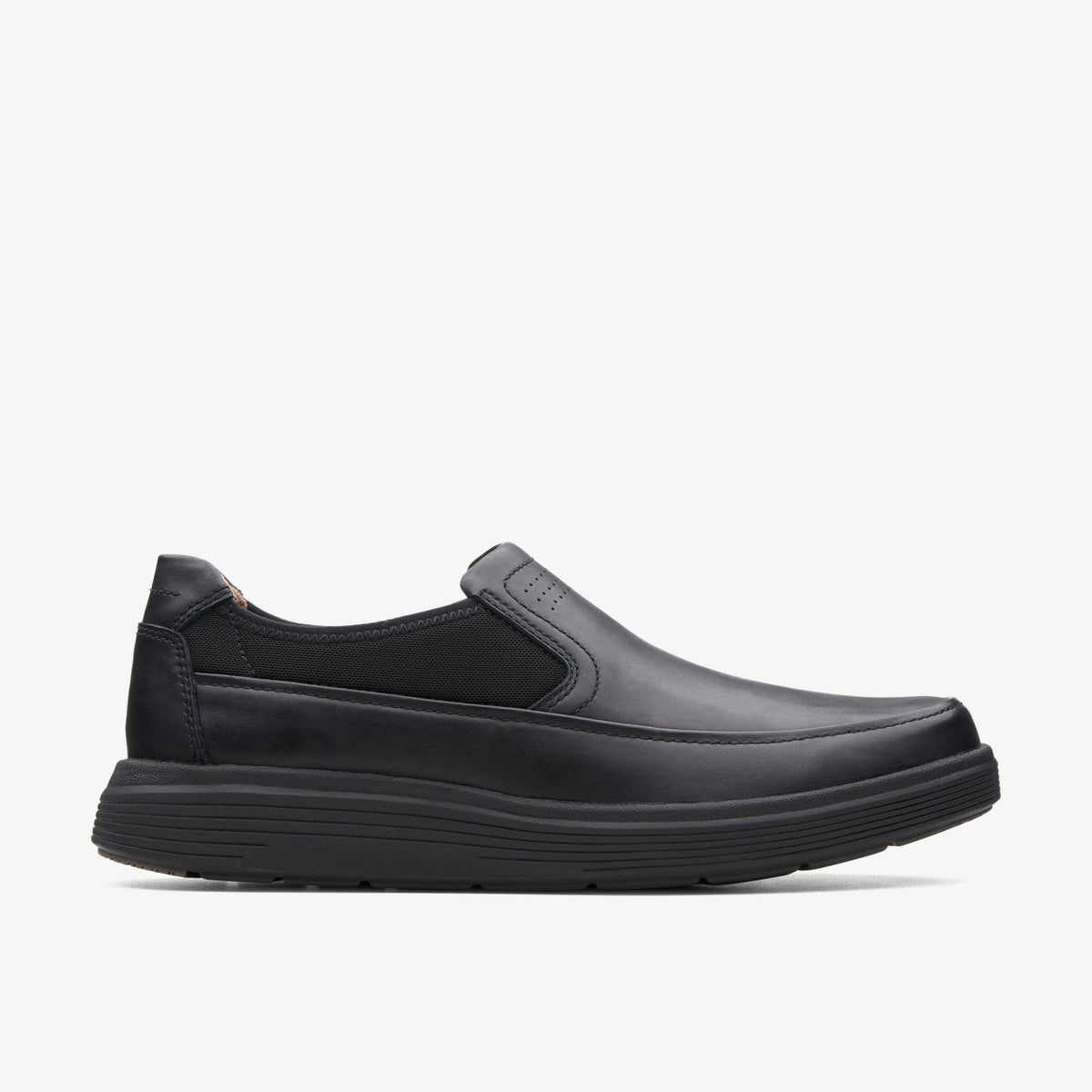 Clarks Featured / Un Abode Go Loafer Black Leather