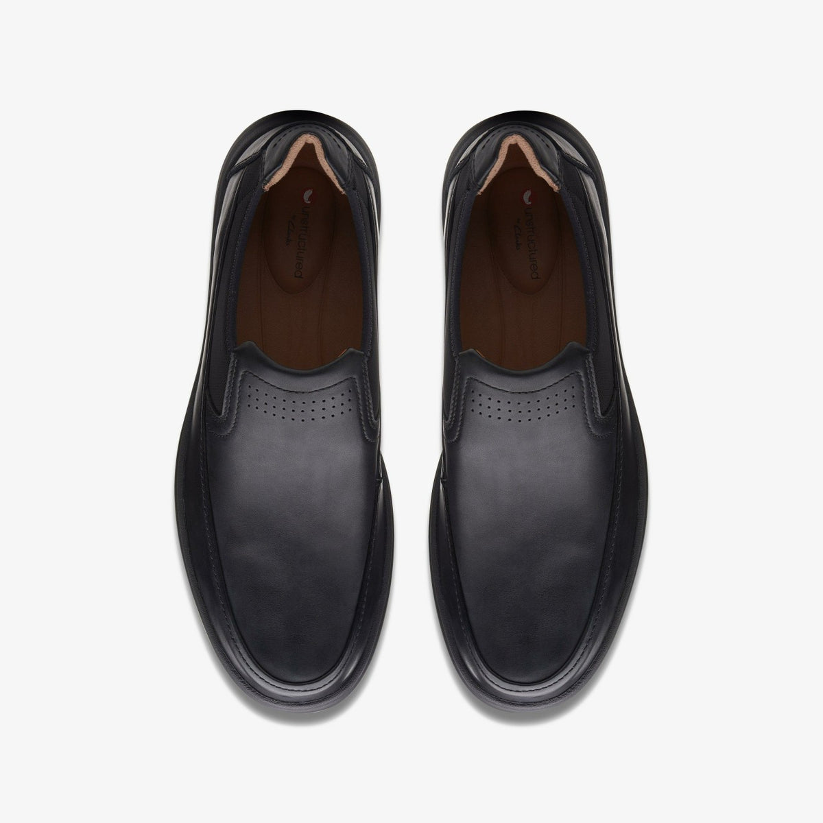 Clarks Featured / Un Abode Go Loafer Black Leather