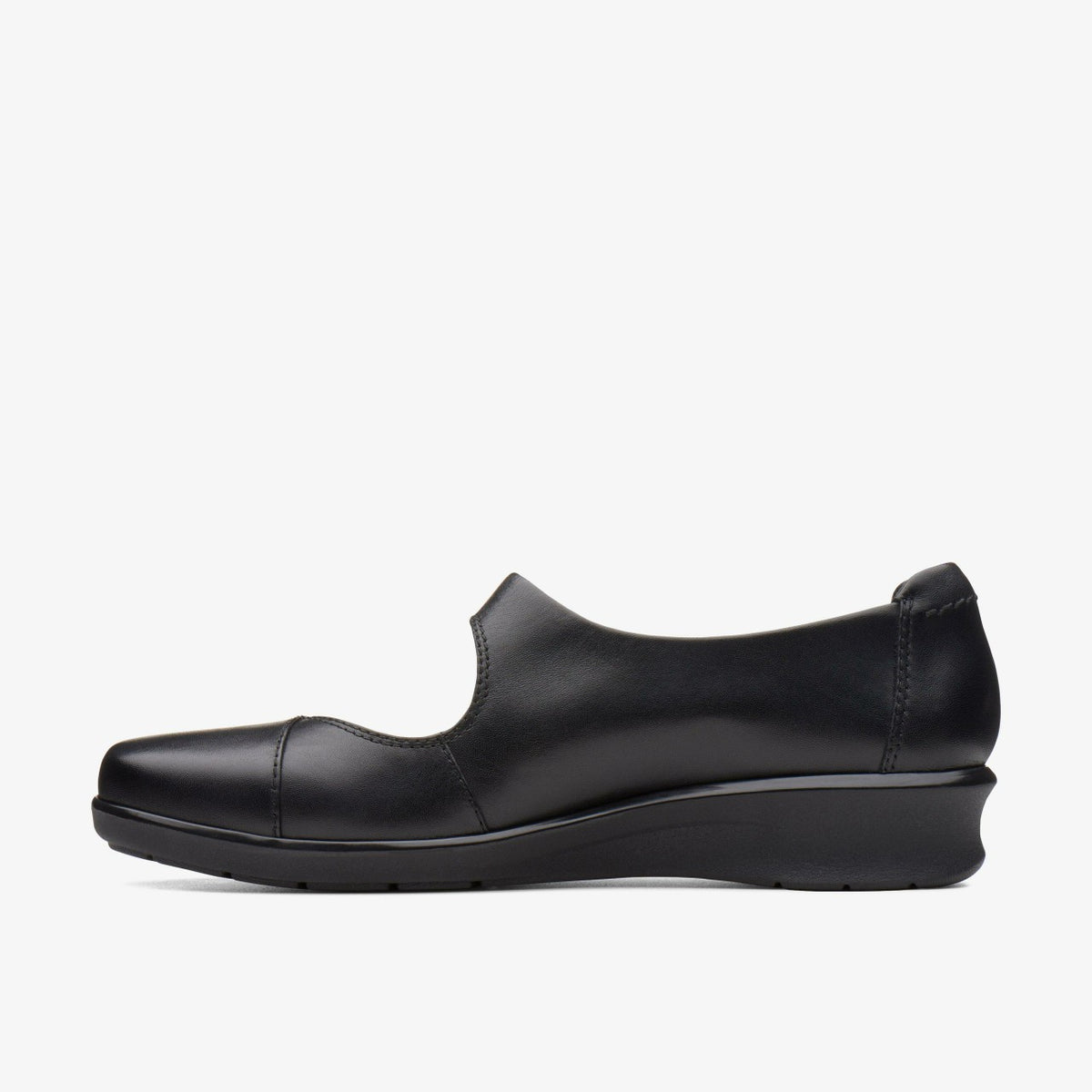 Clarks Everyday / Hope Henley Black Leather