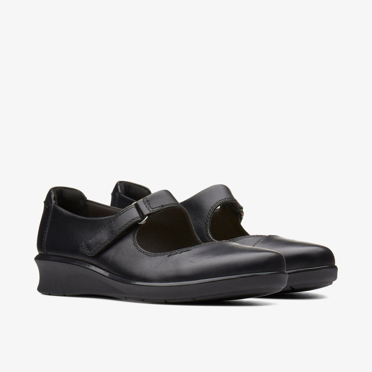 Clarks Everyday / Hope Henley Black Leather
