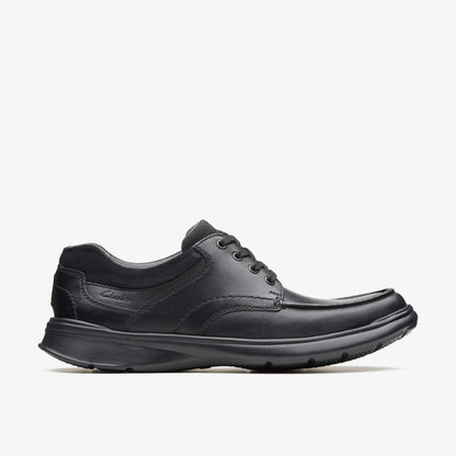 Clarks Popular / Cotrell Edge Black Smooth Leather