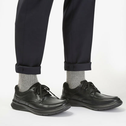 Clarks Popular / Cotrell Edge Black Smooth Leather