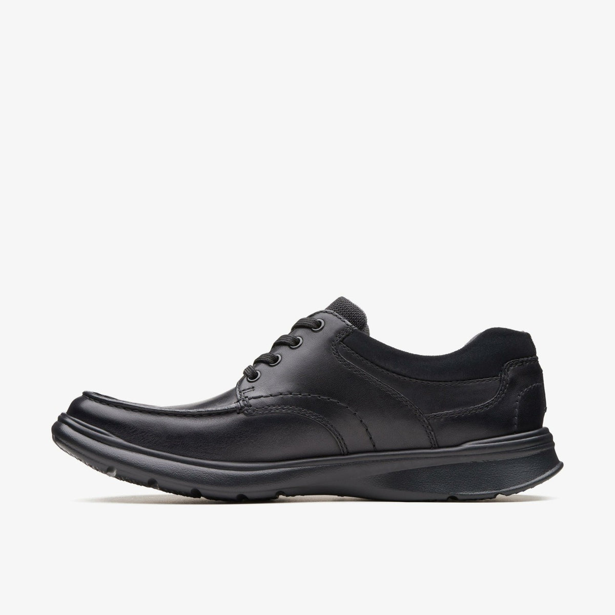 Clarks Popular / Cotrell Edge Black Smooth Leather