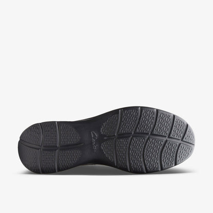 Clarks Popular / Cotrell Edge Black Smooth Leather