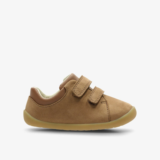 Clarks New / Roamer Craft Toddler Tan Leather