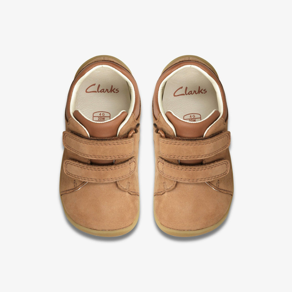 Clarks New / Roamer Craft Toddler Tan Leather