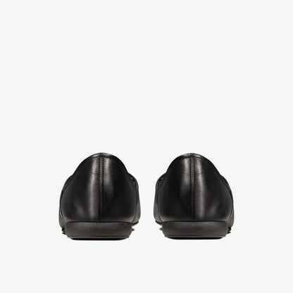 Clarks Great Value / Harston Elite Slipper Black Leather