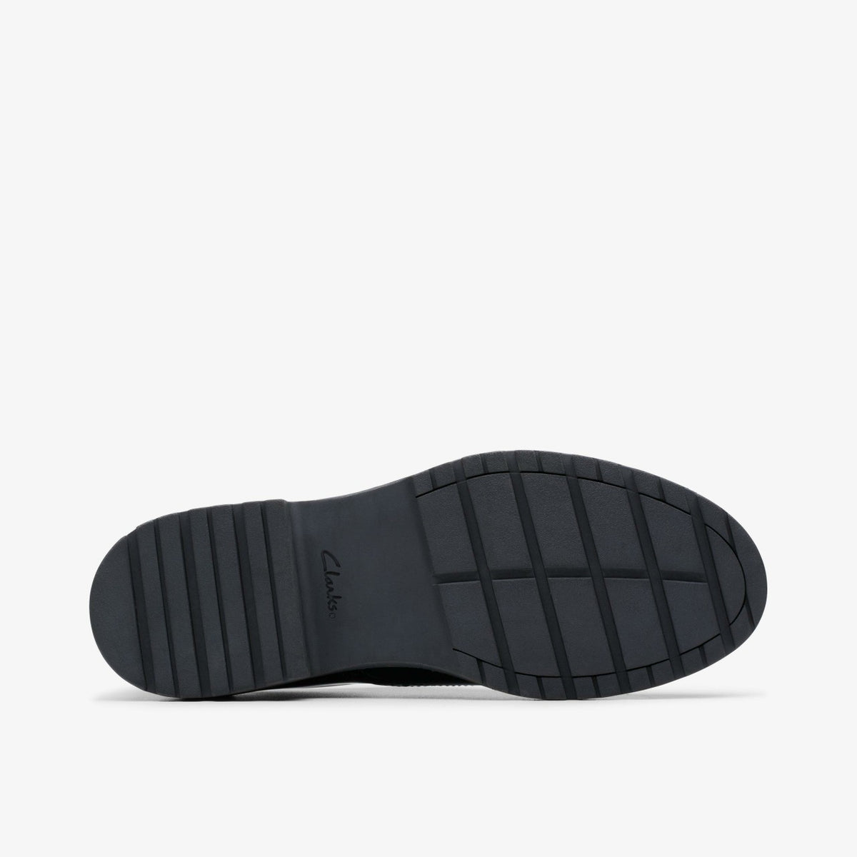 Clarks Sale / Loxham Brogue Youth Black Patent