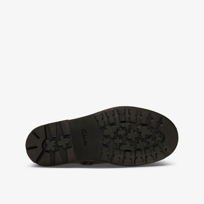 Clarks Classic / Astrol Orin Kid Black Leather