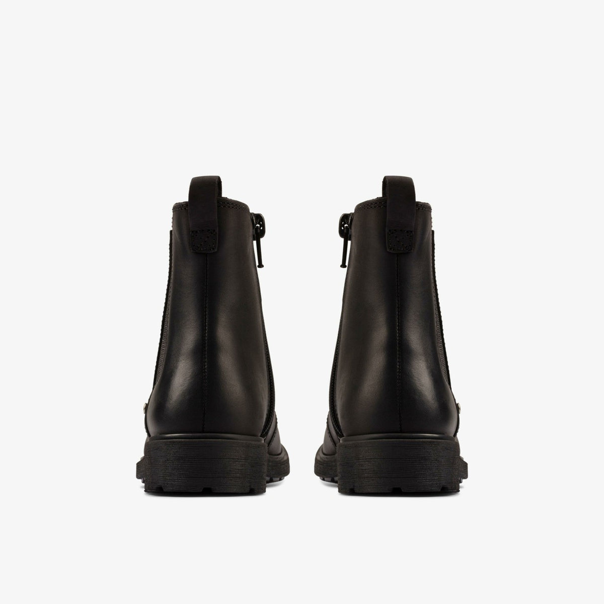 Clarks Classic / Astrol Orin Kid Black Leather