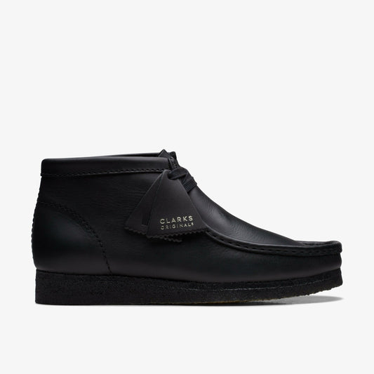 Clarks Everyday / Wallabee Boot Black Leather