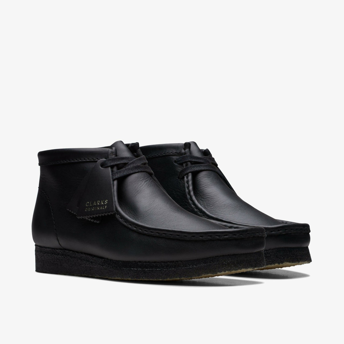 Clarks Everyday / Wallabee Boot Black Leather