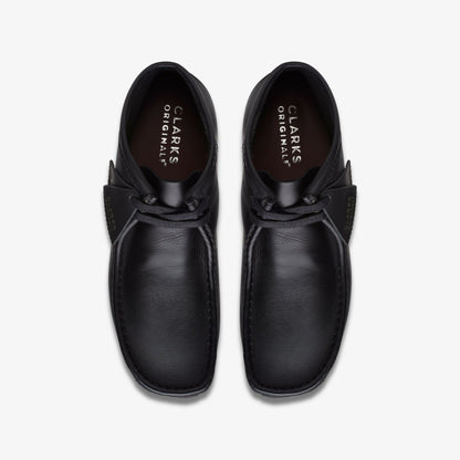 Clarks Everyday / Wallabee Boot Black Leather