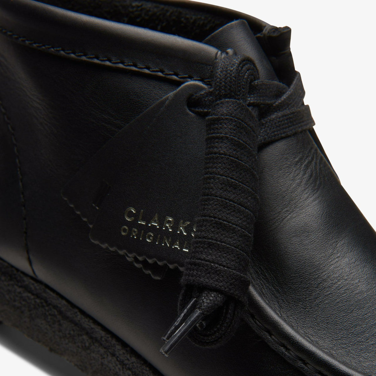 Clarks Everyday / Wallabee Boot Black Leather