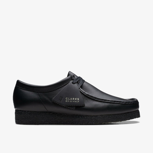 Clarks Top Pick / Wallabee Black Leather
