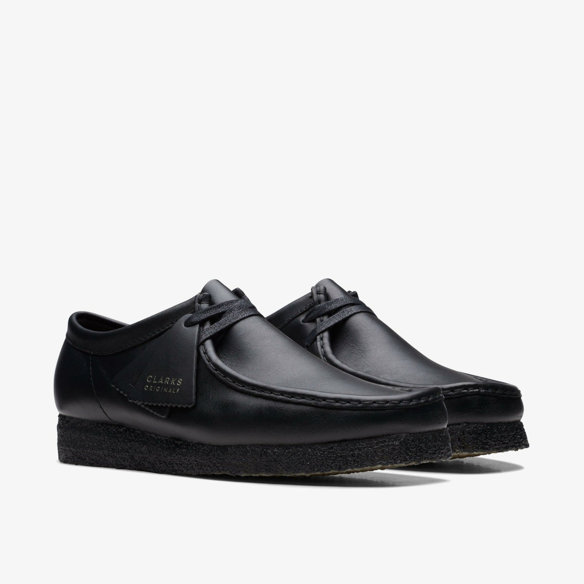 Clarks Top Pick / Wallabee Black Leather