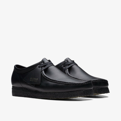 Clarks Top Pick / Wallabee Black Leather