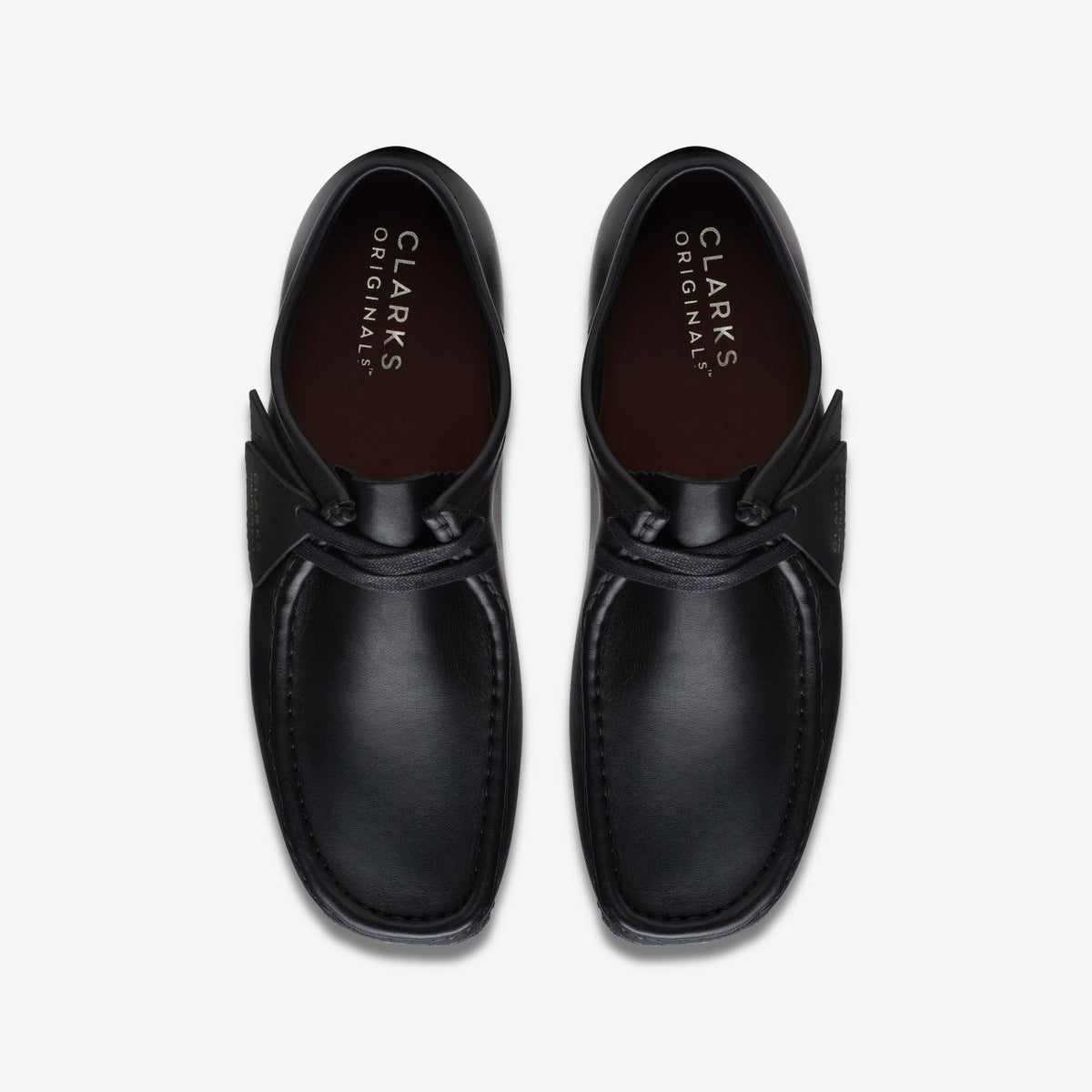 Clarks Top Pick / Wallabee Black Leather