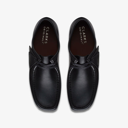 Clarks Top Pick / Wallabee Black Leather