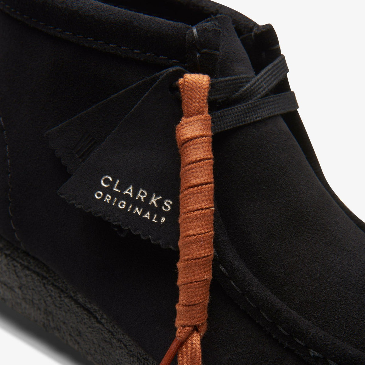 Clarks Special Offer / Wallabee Boot Black Suede