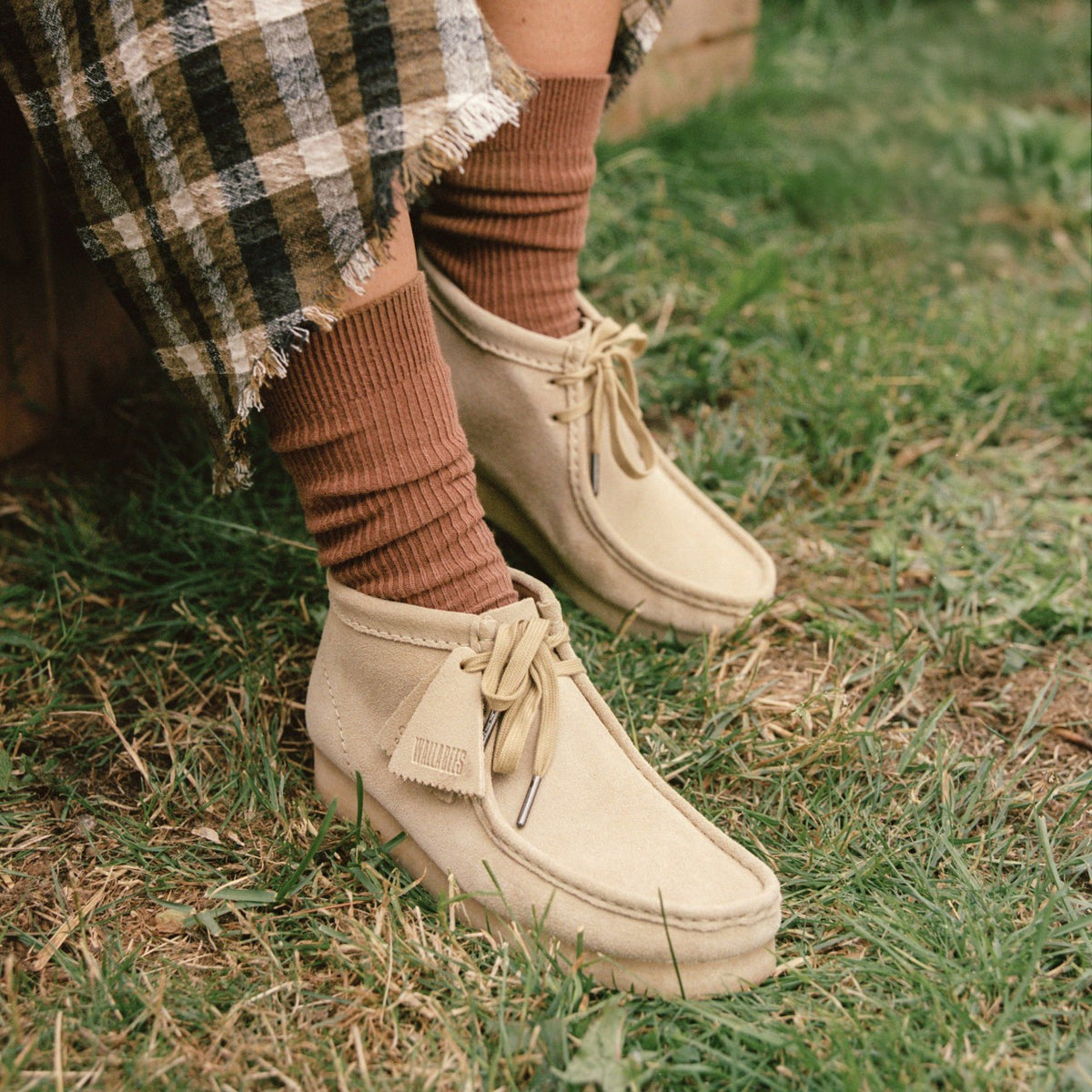 Clarks Exclusive / Wallabee Boot Maple Suede