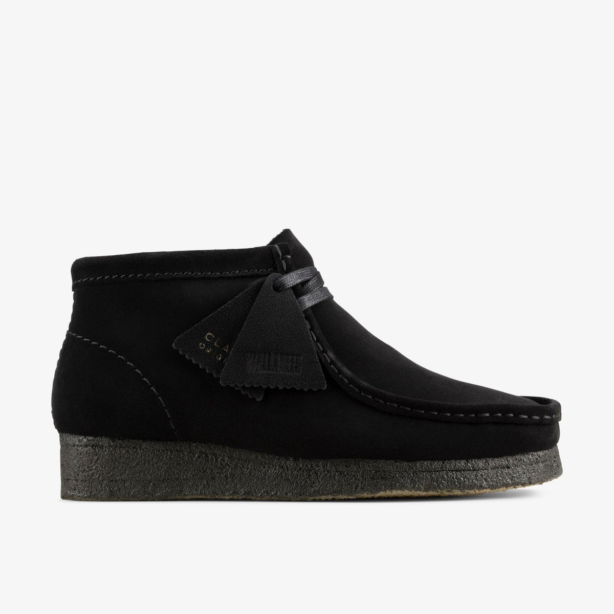 Clarks Premium / Wallabee Boot Black Suede