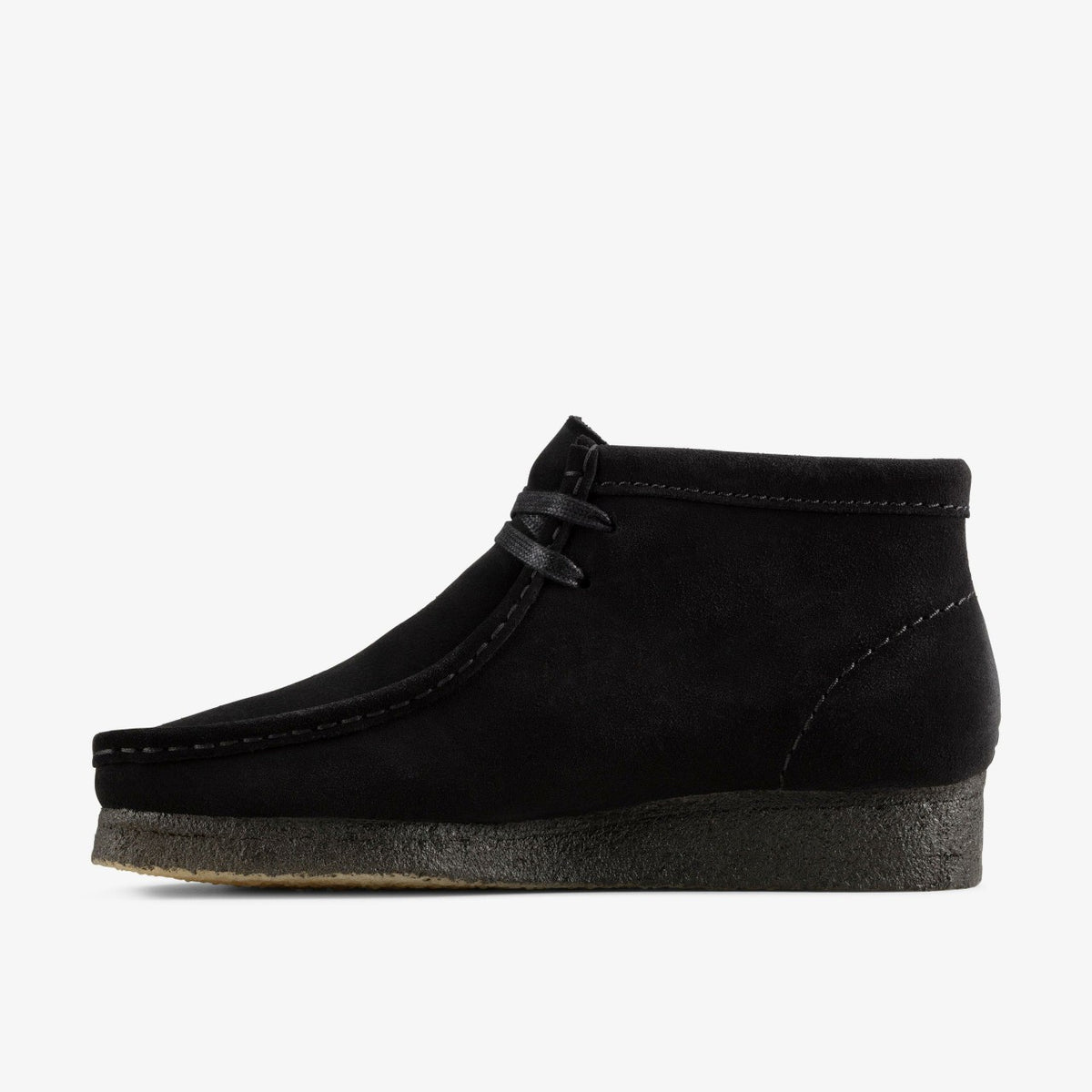 Clarks Premium / Wallabee Boot Black Suede