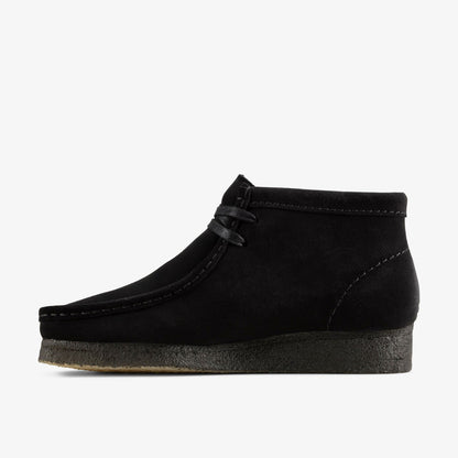 Clarks Premium / Wallabee Boot Black Suede