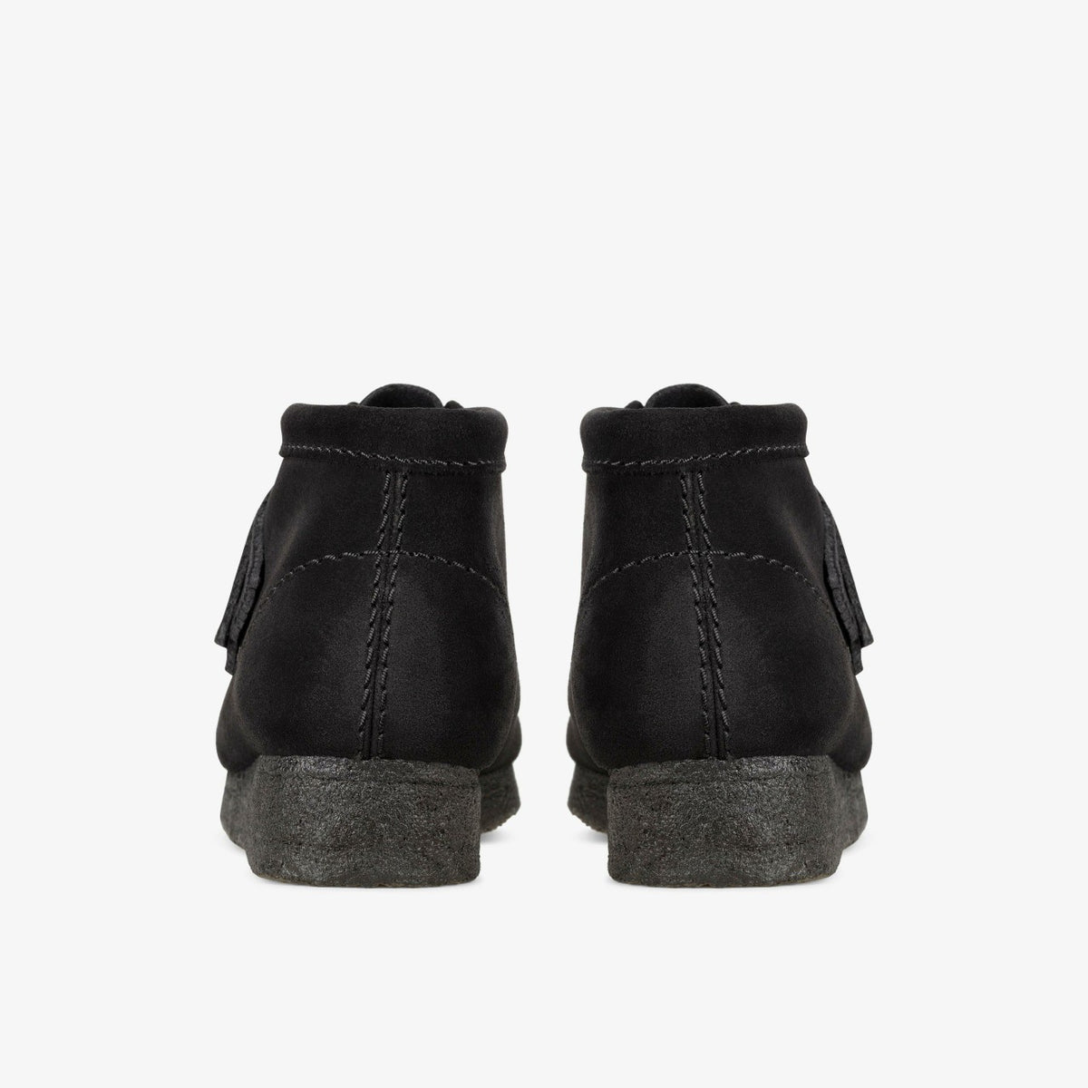 Clarks Premium / Wallabee Boot Black Suede