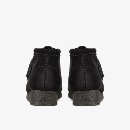 Clarks Premium / Wallabee Boot Black Suede